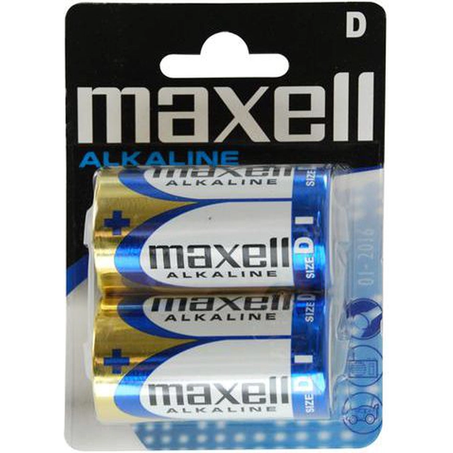 Batería Maxell D / R20 2 uds.