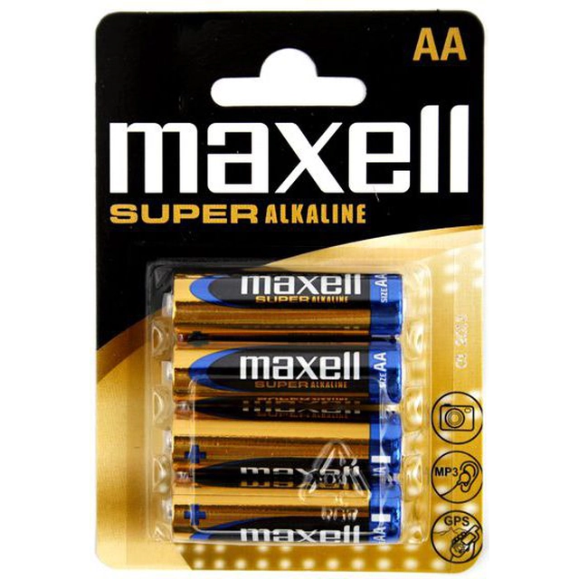 Batería Maxell Super AA / R6 4 uds.