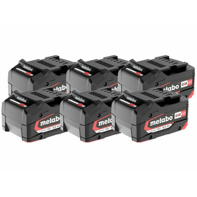 Bateria Metabo Li-Power 18 V | 5,2 Ah | Li-Ion