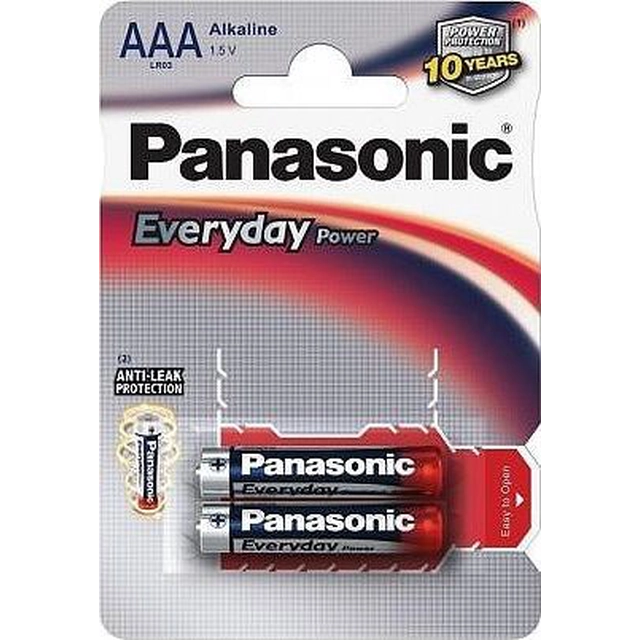 Bateria Panasonic Everyday Power AAA / R03 2 unid.