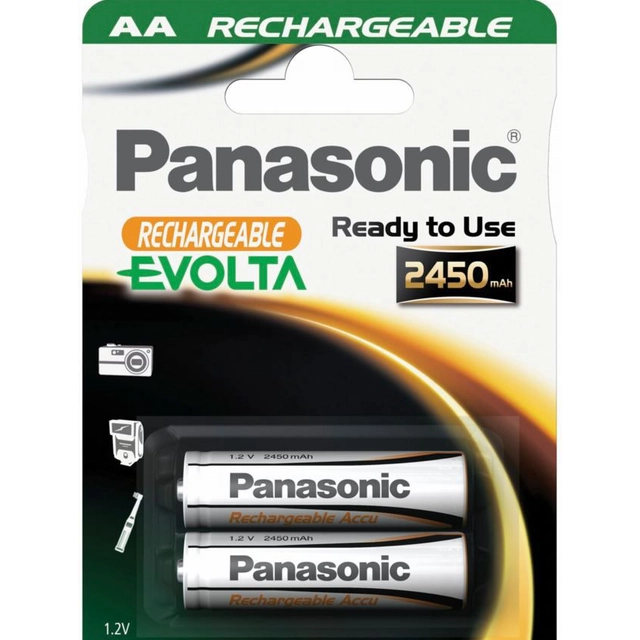 Batéria Panasonic Evolta AA / R6 2450mAh 2 ks.