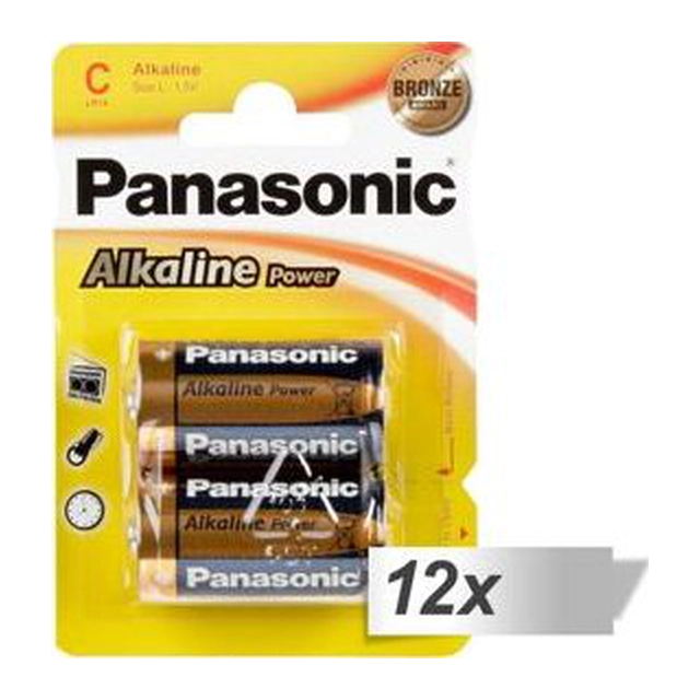 Batería Panasonic Power Baby C / R14 12 uds.