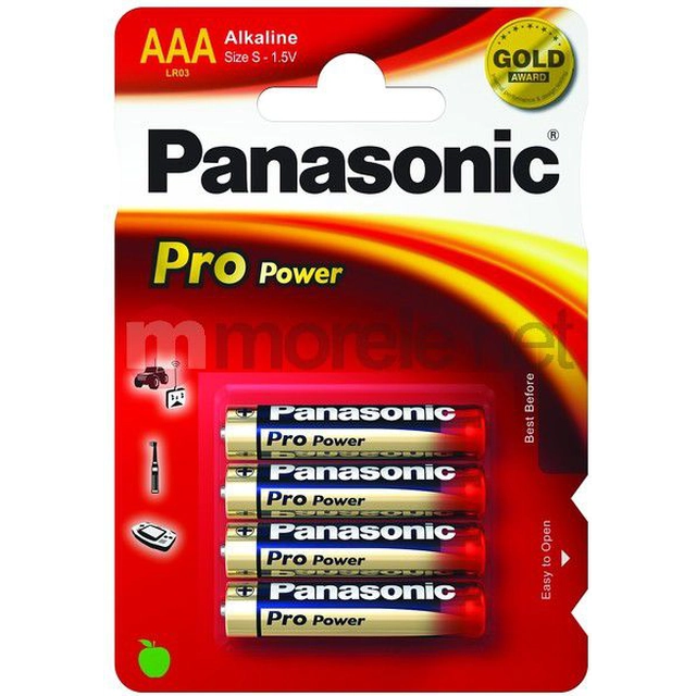 Батерия Panasonic Pro Power AAA / R03 4 бр.