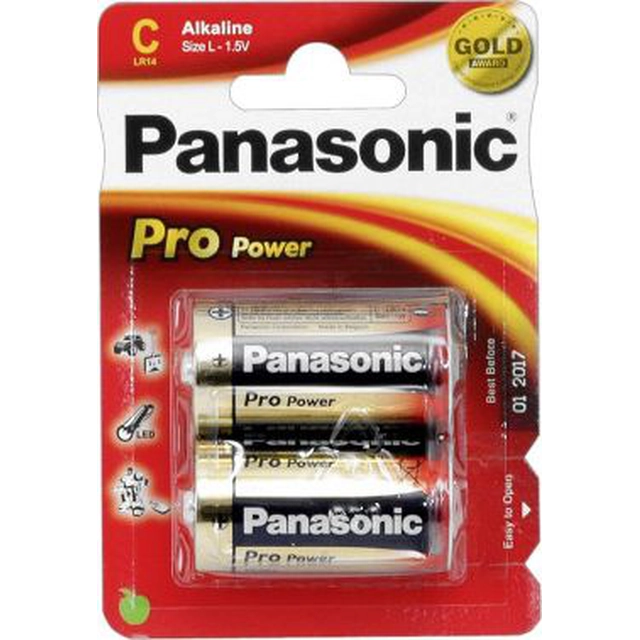 Батерия Panasonic Pro Power C / R14 24 бр.