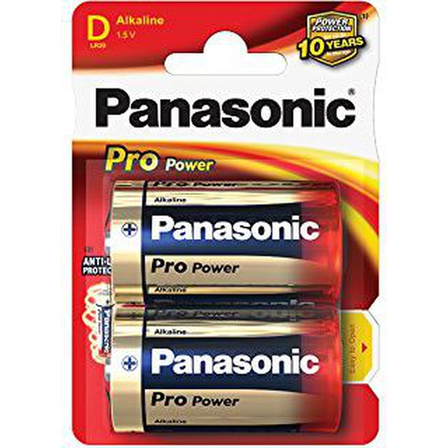 Batería Panasonic Pro Power D / R20 2 uds.