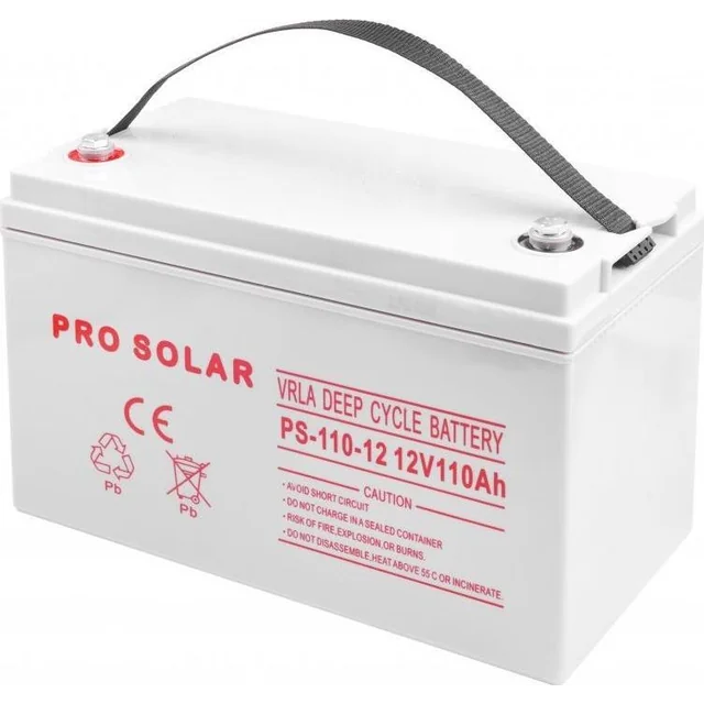 Bateria Solar Volt Pro 12V/110Ah