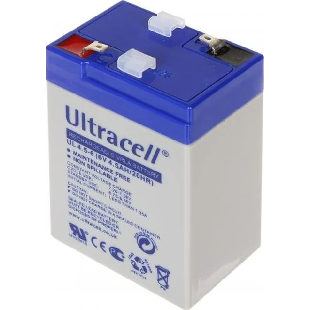 BATERÍA Ultracell 6V/4.5AH-UL ULTRACELL