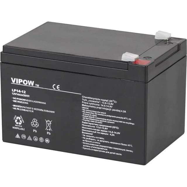 Batería VIPow 12V/14Ah (BAT0217)