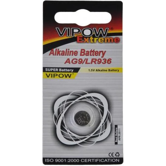 Batería VIPow Extreme AG9 1 uds.