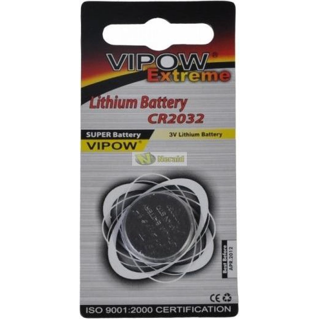 Batería VIPow Extreme CR2032 1 uds.