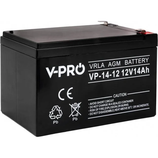 Bateria Volt AGM 12V 14Ah VPRO