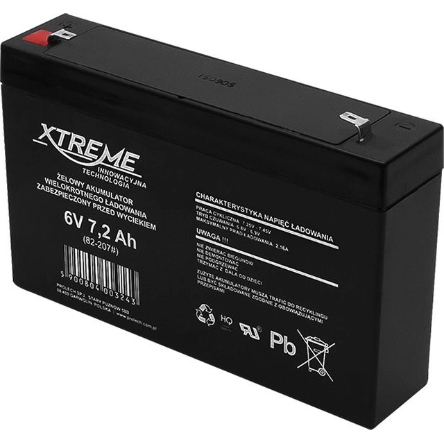 Batéria Xtreme 6V 7200mAh (82-207#)