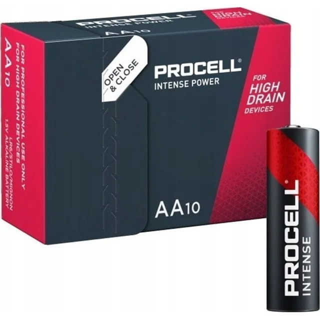 Baterie Duracell Duracell LR6 / AA / MN 1500 / PUTERE INTENSA PROCEL 10 BUC.