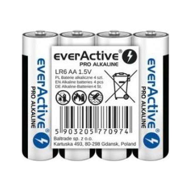 Baterie EverActive Pro AA / R6 2900mAh 4 buc.