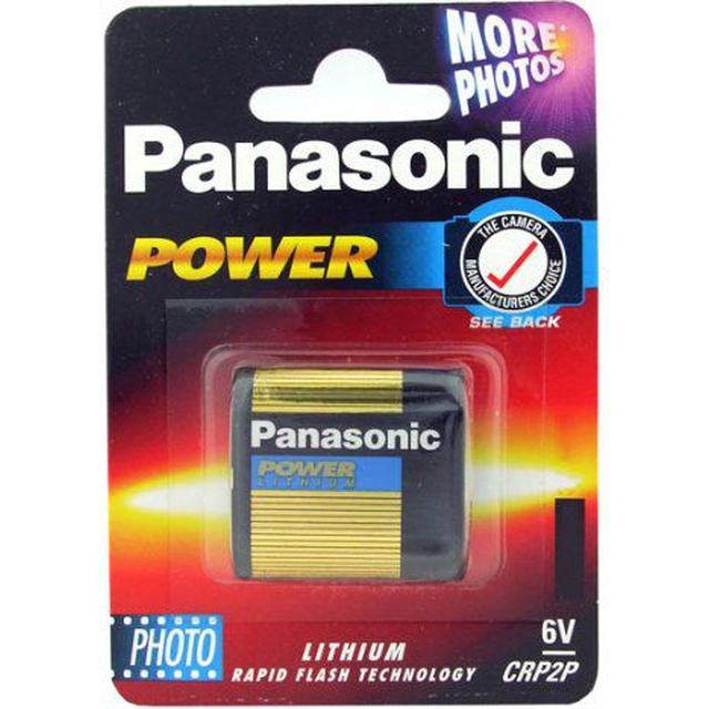 Baterie foto Panasonic CR-P2 850mAh 1 buc.