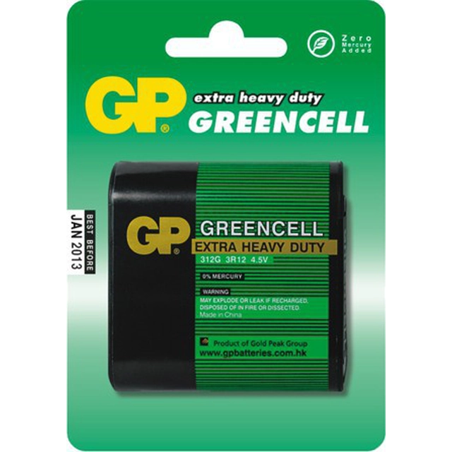 Baterie GP Greencell 3R12 1 ks.