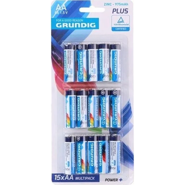 Baterie Grundig AA / R6 975mAh 15 ks.