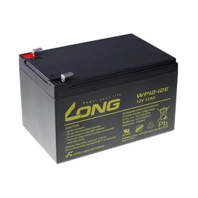 Baterie lungă 6V/12Ah (PBLO-6V012-F1A)