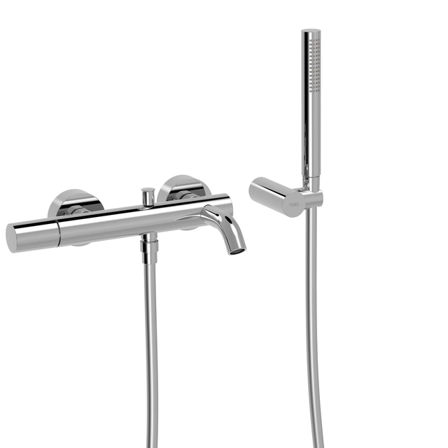 Bath and shower mixer Tres Study Exclusive chrome 26117001