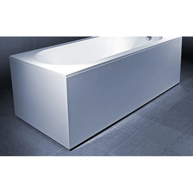 Bath finish Vispool Libero Duo, L shape, white