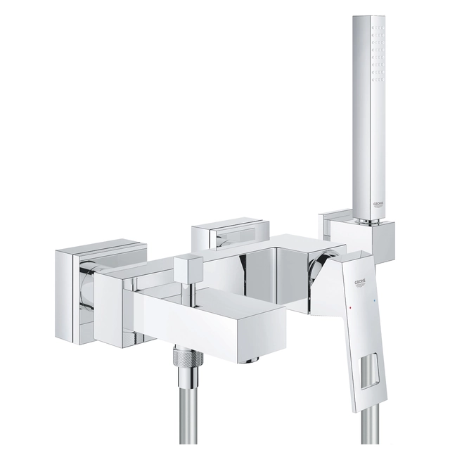 Bathroom faucet GROHE Eurocube with shower set
