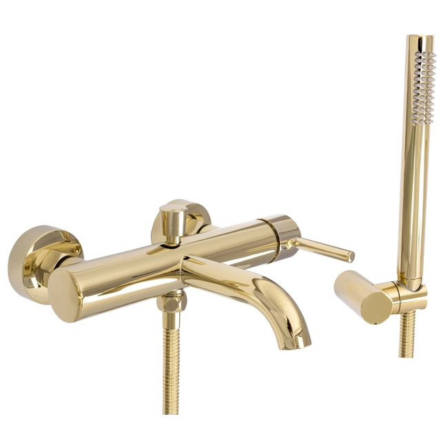 Bathtub tap Rea Lungo gold