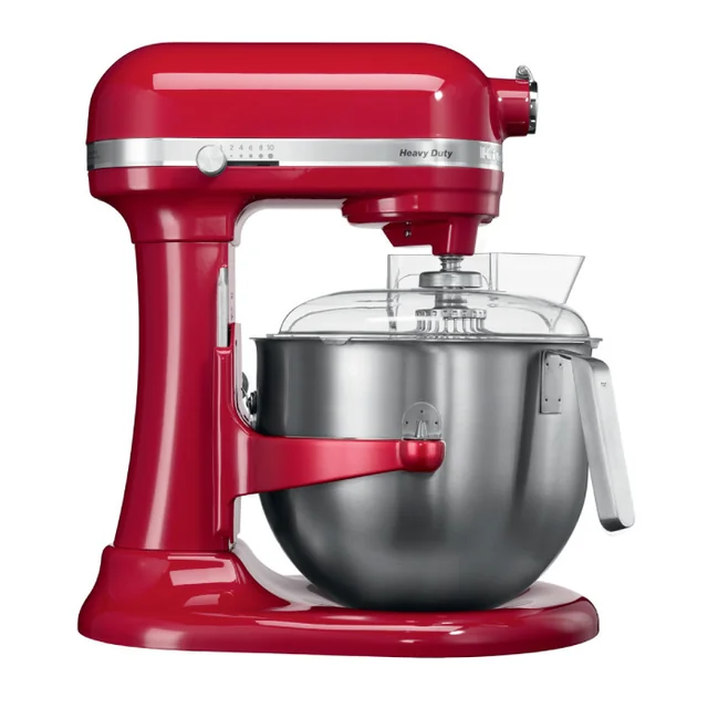 Batidora de alta resistencia KitchenAid 5l, roja