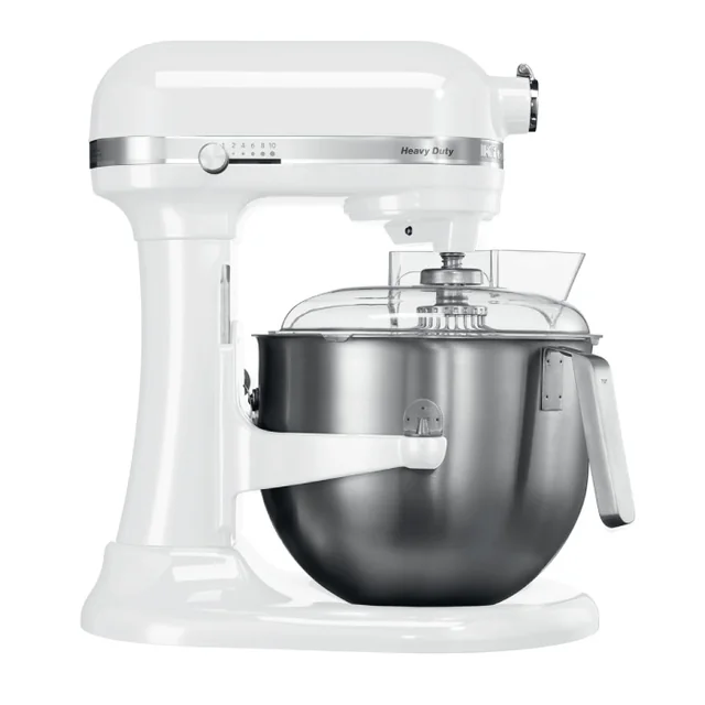 Batidora KitchenAid 6,9 l, color blanco