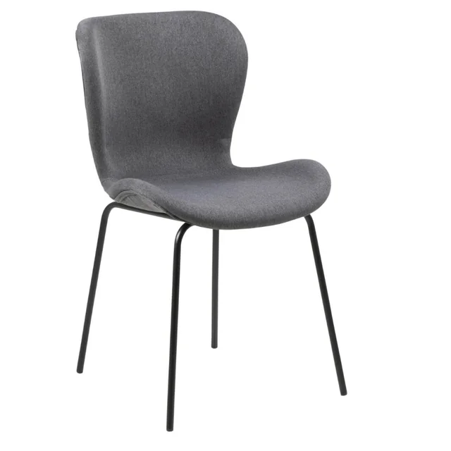 Batilda dark gray / black chair