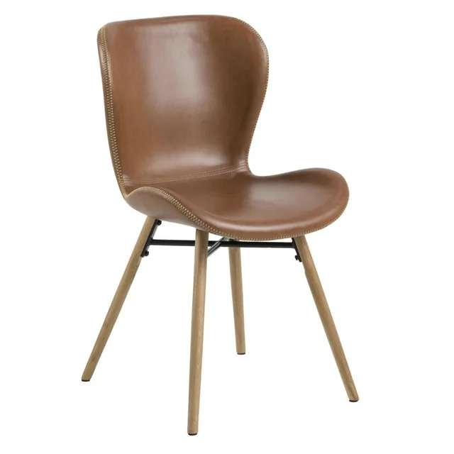 Batilda Retro brandy / natural chair