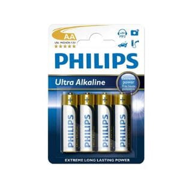 Batteria alcalina AA Philips Ultra Alkaline