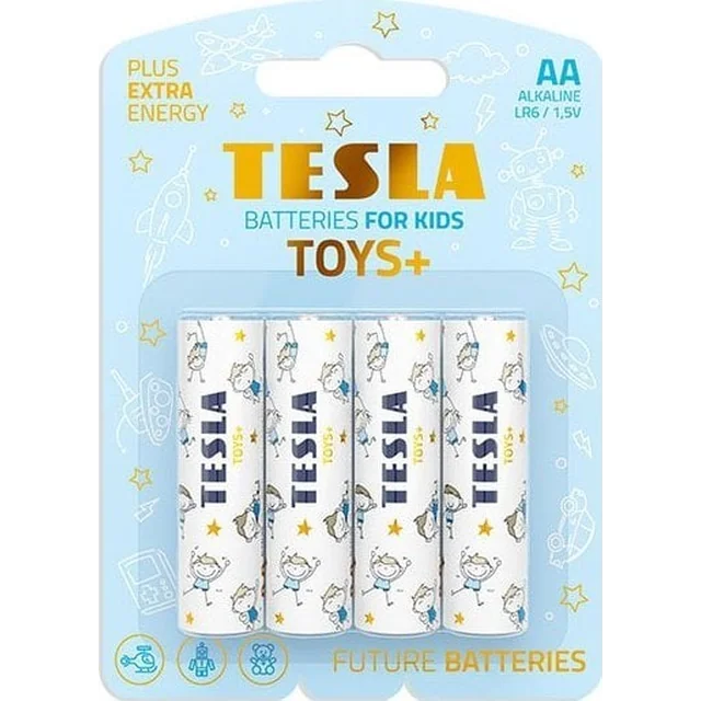 Batteria alcalina Tesla TESLA R6 (AA) TOYS+ BOY [4x120] 4 pz