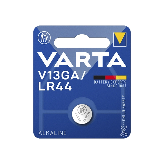 Batteria alcalina V13GA Varta 1 Pezzo