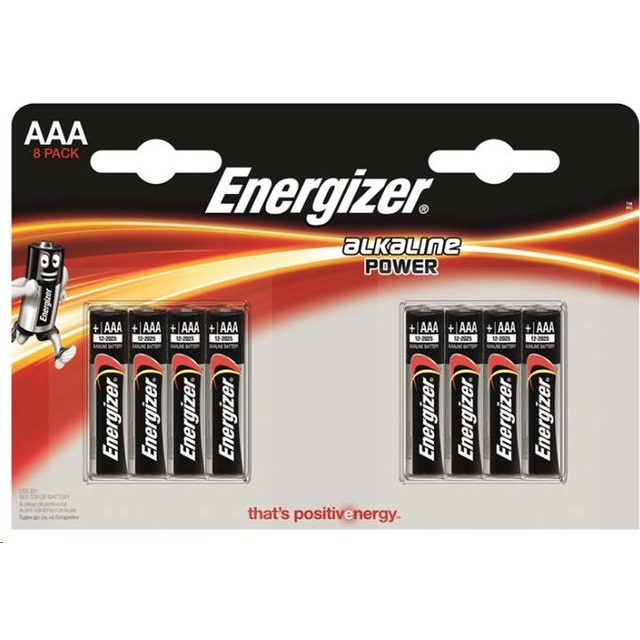 Batteria Energizer Power AAA / R03 8 pz.