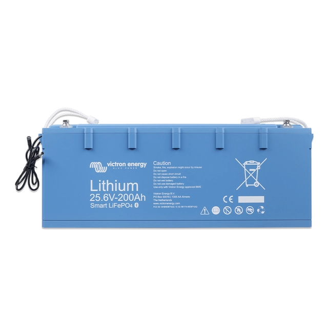 Batteria fotovoltaica Litio LiFePo4 25.6V 200Ah Smart, Victron