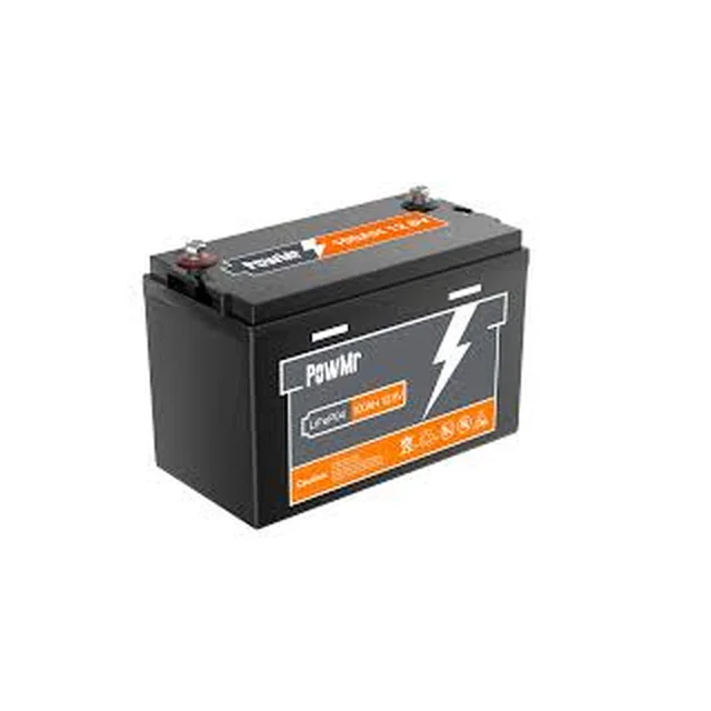 Batteria LiFePO4 Modello Powmr POW-100AH 12V