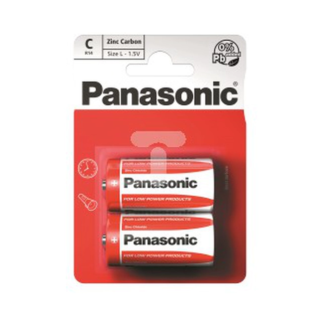 Batteria Panasonic Baby C / R14 2 pz.