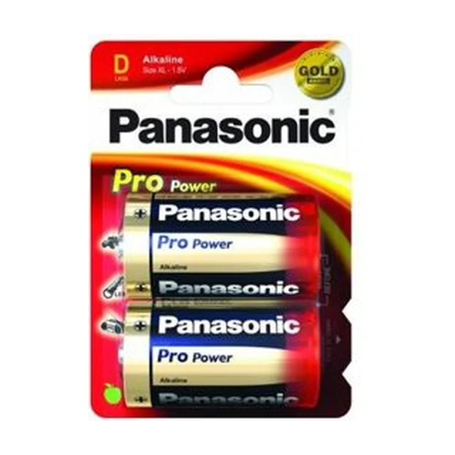 Batteria Panasonic Power D / R20 6000mAh 2 pz.