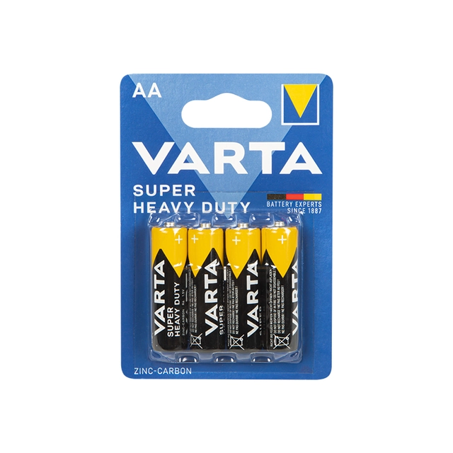 Batteria Varta BLISTER AA zinco-carbone