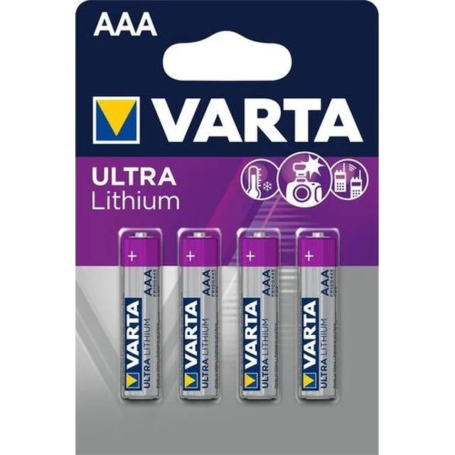 Batteria Varta Ultra AAA / R03 40 pz.