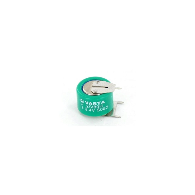 Batteria Verta Ni-MH V2/80H-SLF1/1 con pin 2 +/- 2,4V 80mA