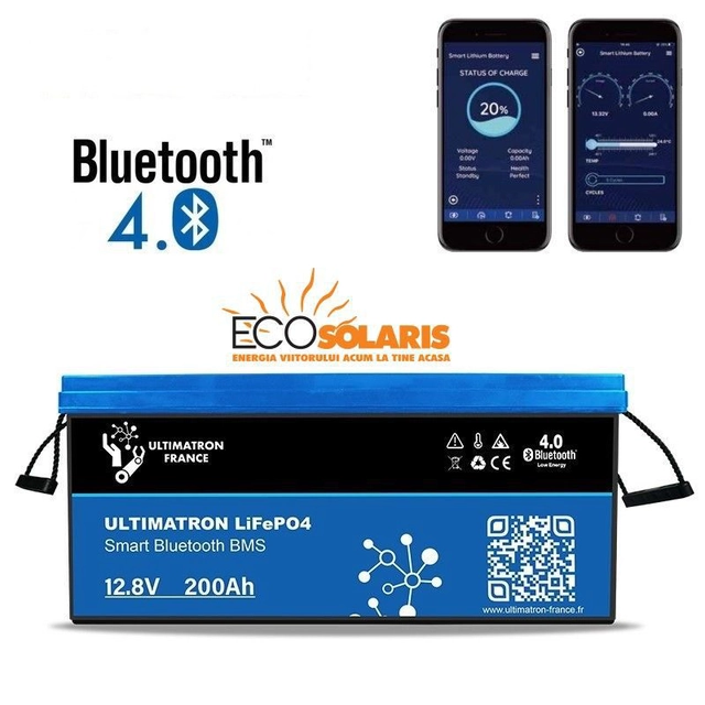 Batterie au lithium LiFePO4 MATRON ULTIME 12V-200AH