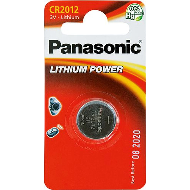 Batterie au lithium Panasonic CR2012 1 pcs.