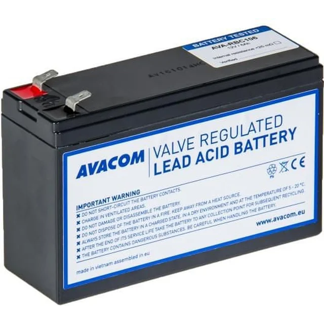 Batterie Avacom RBC106 12V (AVA-RBC106)