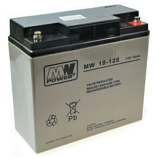 Batterie d'alimentation MPL 12V/18Ah (MW 18-12)