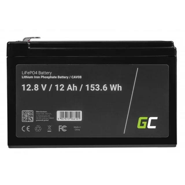 Batterie für Green Cell USV CAV08 12 Ah
