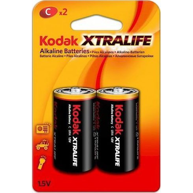 Batterie Kodak Xtralife C / R14 2 pcs.