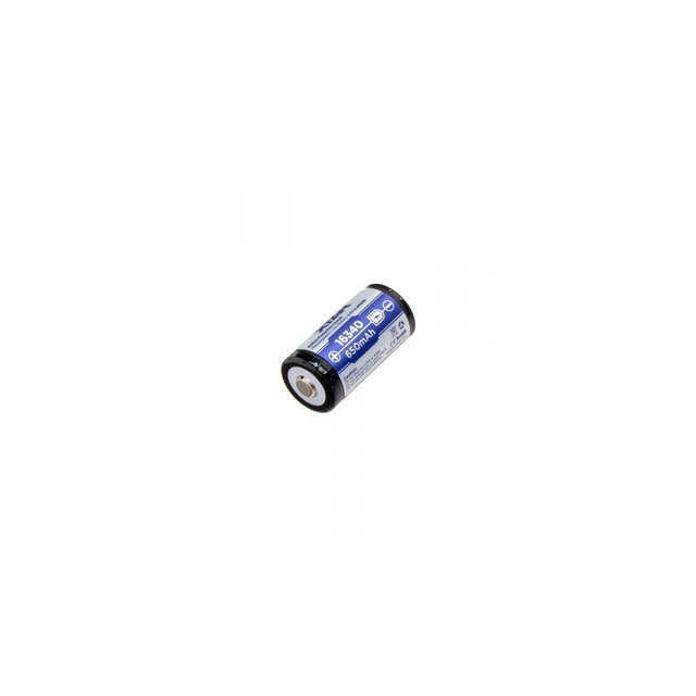 Batterie Li-Ion 16340 diamètre 16mm x h 34mm 650mA NiteCore / XTAR 3,7V