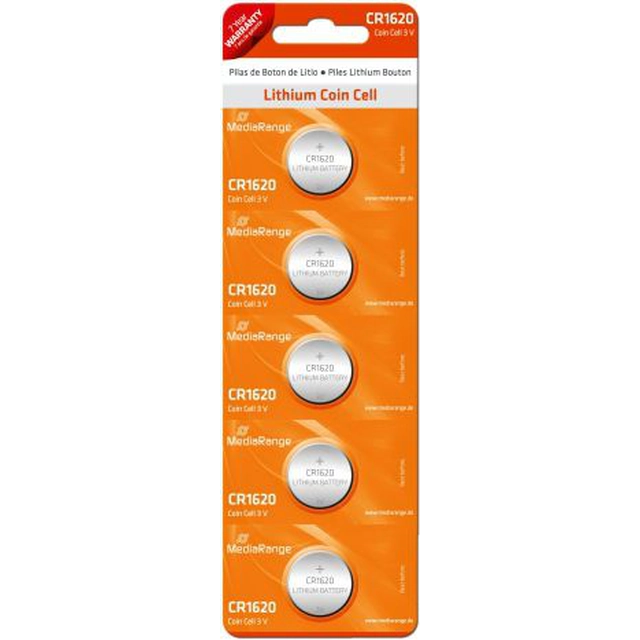 Batterie MediaRange CR1620 5 pcs.