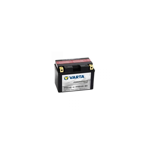 Batterie moto 12V 11A taille 150mm x 87mm x h110mm code 511902023 Varta